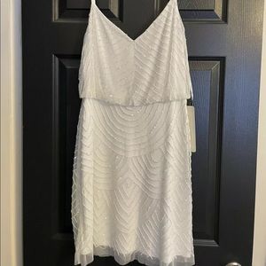 Adrianna Pappel Sequin Blouson Dress